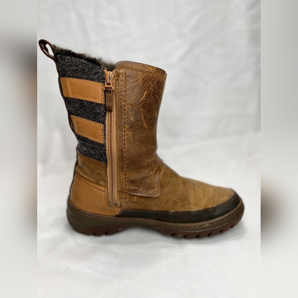 Merrel Leather 200 gram Performance Boots Tan Color Size 7 - Picture 4 of 6